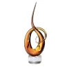Fornace Mian Scultura arancione Nodus> Sculture Decorative