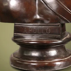 Fonderia Artistica Ruocco Scultura Busto Apollo in bronzo><noscript><img width=