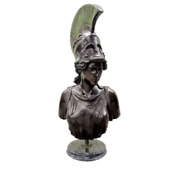 Fonderia Artistica Ruocco Scultura Busto Atena in bronzo> Sculture Decorative