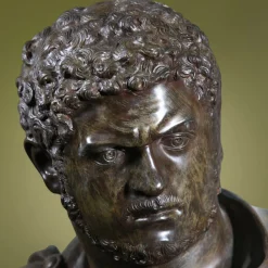 Fonderia Artistica Ruocco Scultura Busto Caracalla in bronzo> Sculture Decorative