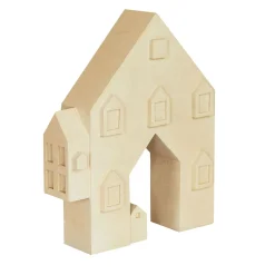 Pimar Limestone Scultura "Casa Dentro Casa" di Riccardo Dalisi> Sculture Decorative