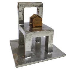 Franco Raggi Scultura Casa Seduta> Sculture Decorative