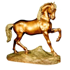 Fonderia Artistica Ruocco Scultura Cavallo selvaggio in bronzo> Sculture Decorative