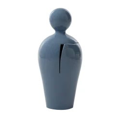 SANTOPECCATORE Scultura Da in Ceramica Azzurra> Sculture Decorative
