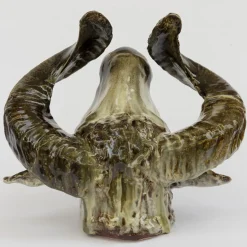 Amaaro Scultura da parete con trofeo di ariete> Sculture Da Parete