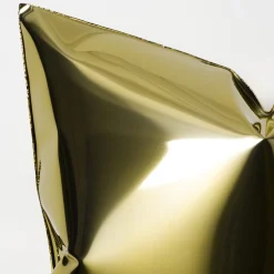 BAU Design Scultura da parete quadrata a forma di cuscino d'oro> Sculture Da Parete