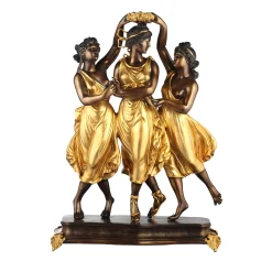 Fonderia Artistica Ruocco Scultura Danzatrici di Canova in bronzo> Sculture Decorative