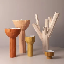 Paola Paronetto Scultura Decorativa Bosco Corteccia E8/Salmone><noscript><img width=