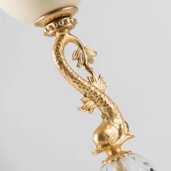 Selezioni Domus Scultura Decorativa con Uovo di Struzzo e decorazioni><noscript><img width=