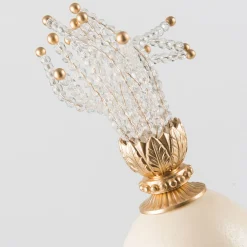 Selezioni Domus Scultura Decorativa con Uovo di Struzzo e decorazioni><noscript><img width=