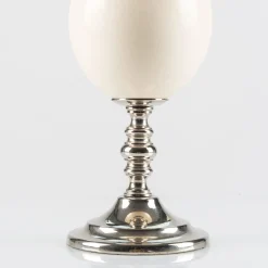 Selezioni Domus Scultura Decorativa con Uovo di Struzzo Check #1> Sculture Decorative