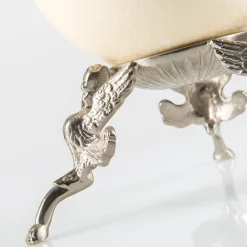 Selezioni Domus Scultura Decorativa con Uovo di Struzzo><noscript><img width=