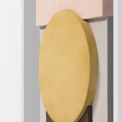 Giobagnara Scultura decorativa da parete Tabou con cornice bianca #5> Pannelli Decorativi