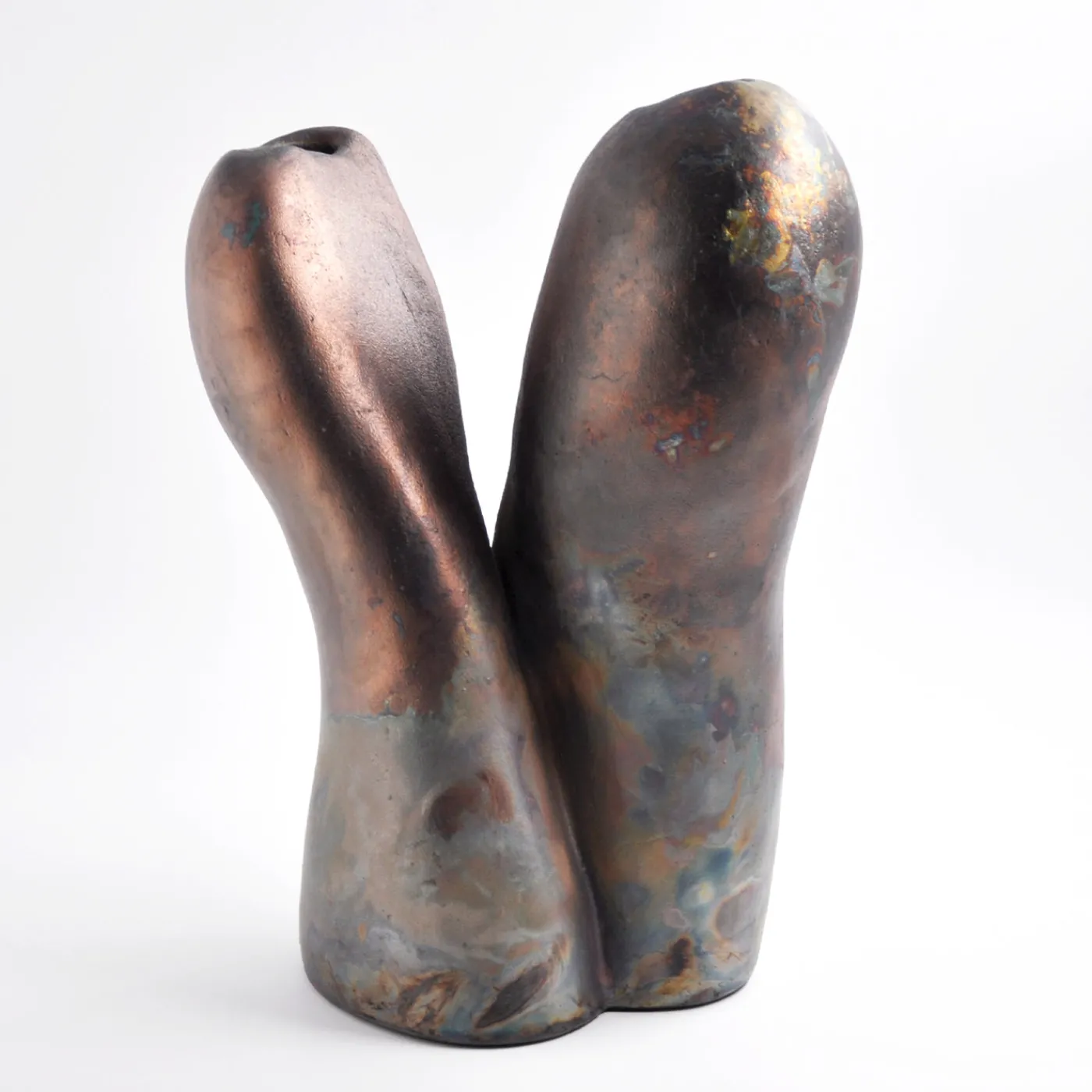 Design Center 1991 Scultura Decorativa in Ceramica Intreccio Silente di Nino Basso> Sculture Decorative