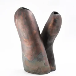 Design Center 1991 Scultura Decorativa in Ceramica Intreccio Silente di Nino Basso><noscript><img width=