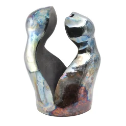 Design Center 1991 Scultura decorativa Intesa in ceramica di Nino Basso> Sculture Decorative