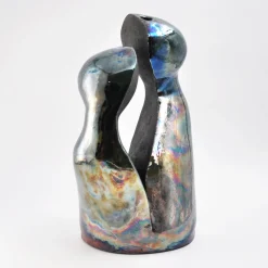 Design Center 1991 Scultura decorativa Intesa in ceramica di Nino Basso><noscript><img width=