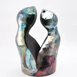 Design Center 1991 Scultura decorativa Intesa in ceramica di Nino Basso><noscript><img width=