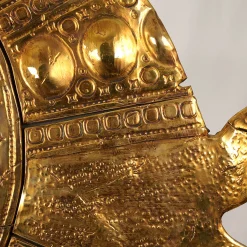 deBlona Scultura Decorativa Oris in Ceramica Oro di Gabriele Mengoni><noscript><img width=