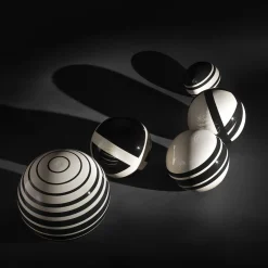 Rometti Scultura decorativa Pianeti B in ceramica di Jean-Christophe Clair> Sculture Decorative