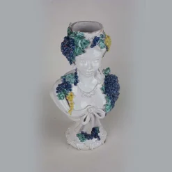 Alessandro Iudici Scultura di busto in ceramica autunnale><noscript><img width=