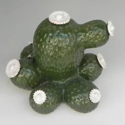Mazzotti 1903 Scultura di cactus in ceramica Boulder Avenue di Tullio Mazzotti> Statuine