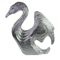PB Studio Artigiano Scultura di cigno d'argento> Statuine