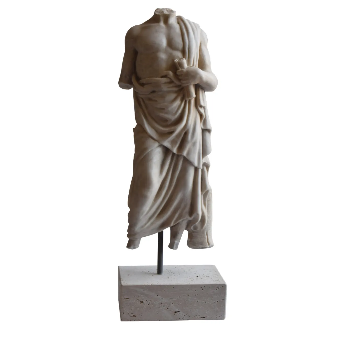 Todini Sculture Scultura di torso con drappeggio> Sculture Decorative