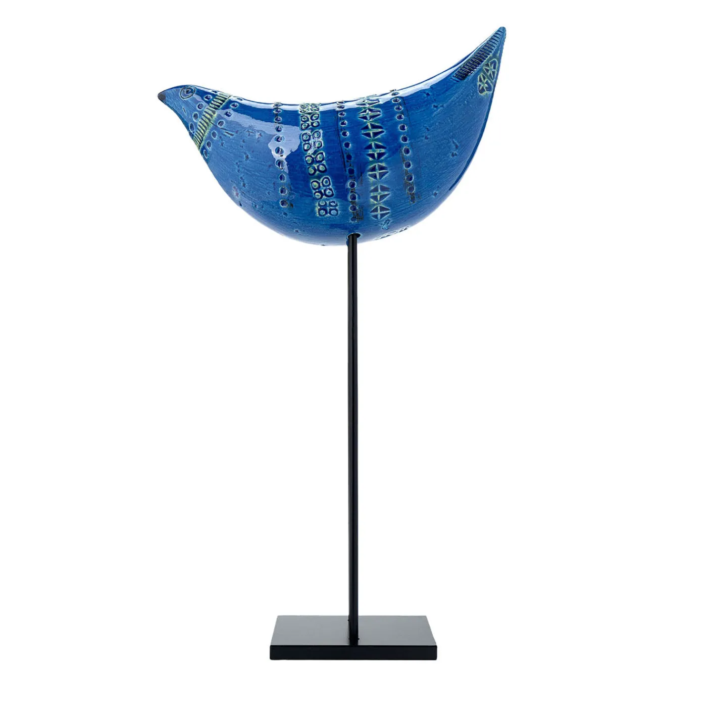 Bitossi Ceramiche Scultura di uccelli blu di Aldo Londi> Statuine