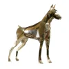 Fonderia Artistica Ruocco Scultura Doberman in bronzo spazzolato> Statuine