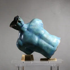 Fonderia Artistica Ruocco Scultura Dorso moderno reclinato in bronzo> Sculture Decorative