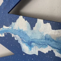 Marzia Boaglio Scultura Galaxy in alluminio Morsa><noscript><img width=