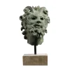 Fonderia Artistica Ruocco Scultura in bronzo Testa di Fauno> Sculture Decorative