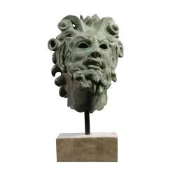 Fonderia Artistica Ruocco Scultura in bronzo Testa di Fauno> Sculture Decorative
