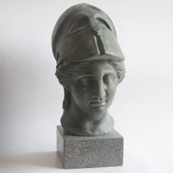 Todini Sculture Scultura in ceramica bronzo Athena><noscript><img width=
