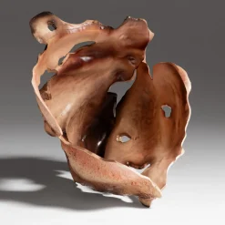 Bosa Scultura in ceramica marrone Courmayeur di Assia Karaguiozova> Sculture Decorative