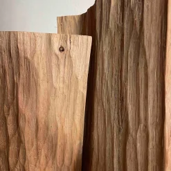 Meccani Design Scultura in legno Abbraccio di Pietro Meccani><noscript><img width=