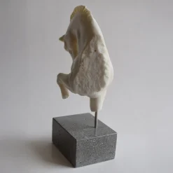 Todini Sculture Scultura in marmo a frammento di cavallo con base><noscript><img width=