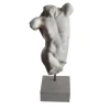 Todini Sculture Scultura in marmo di Carrara torso di satiro con base> Statuine