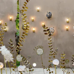 Barbara Petrecca Scultura in ottone Giungla Aurea I><noscript><img width=