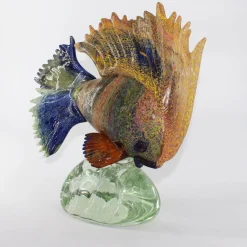 Madeforsoul Scultura in vetro di Murano con pesce tropicale> Statuine
