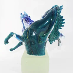 Madeforsoul Scultura in vetro di Murano Grand Horses><noscript><img width=
