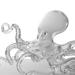 Simone Crestani Scultura in vetro soffiato a mano Polpo> Sculture Decorative