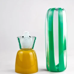 Venice Factory Scultura in vetro veneziano Rigadon di Eliana Gerotto> Bottiglie Decorative