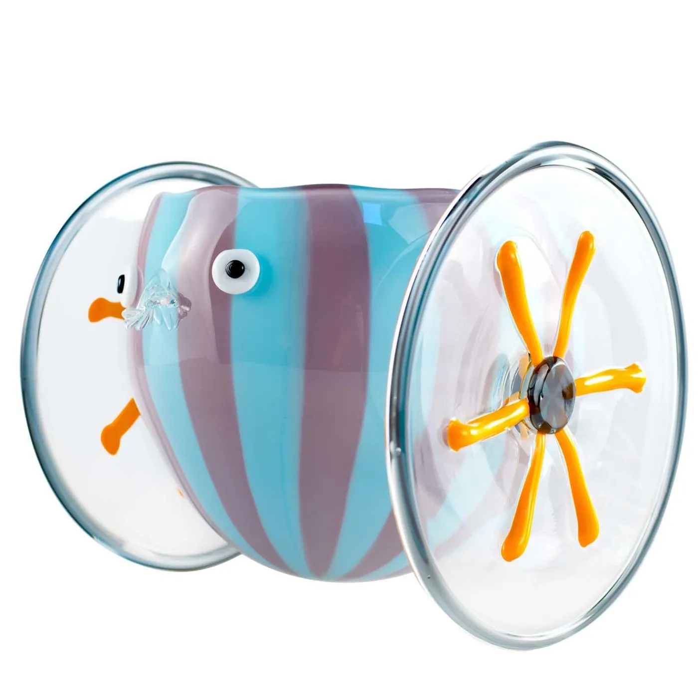 Venice Factory Scultura in vetro veneziano Chariot di Eliana Gerotto> Statuine