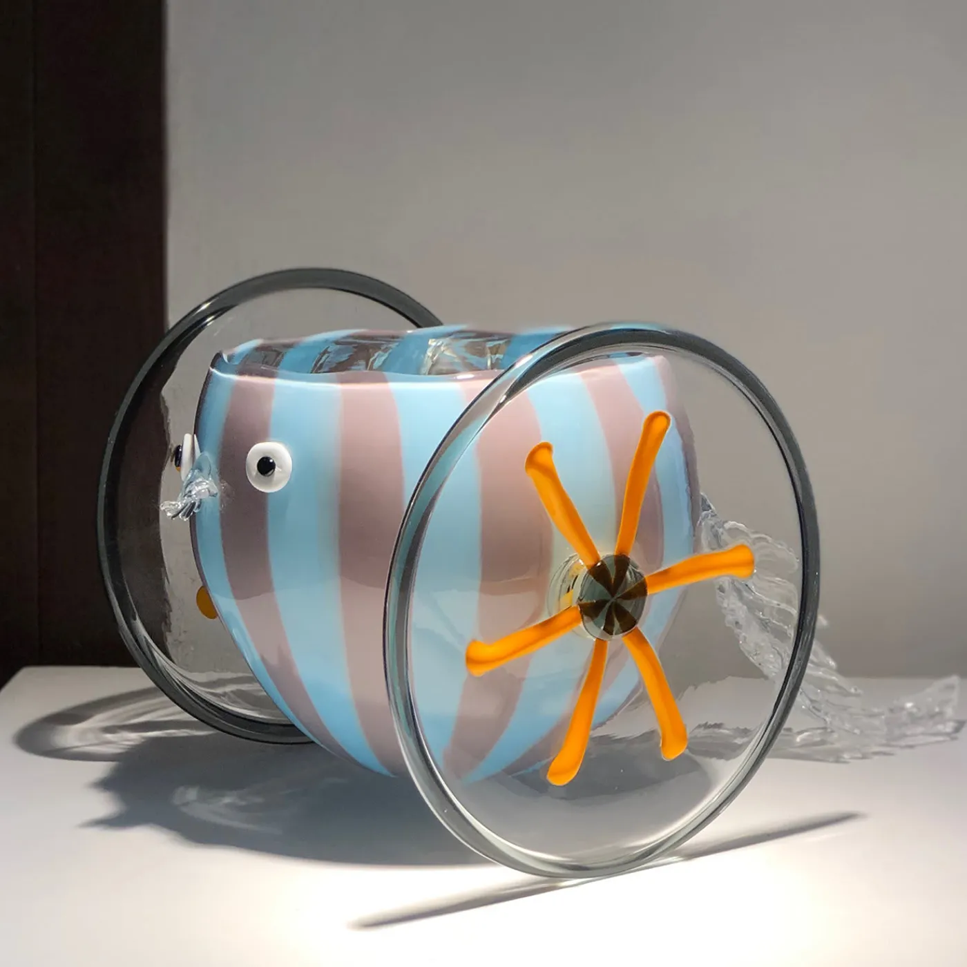 Venice Factory Scultura in vetro veneziano Chariot di Eliana Gerotto> Statuine