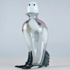 Venice Factory Scultura in vetro veneziano di Eliana Gerotto con piccione macchiato><noscript><img width=