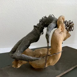 Giovanna La Falce Scultura Maya in bronzo><noscript><img width=