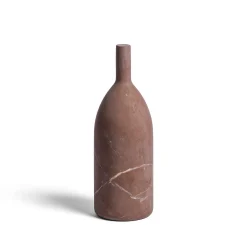 Salvatori Scultura Omaggio a Morandi in marmo Rosso Collemandina> Bottiglie Decorative