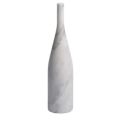Salvatori Scultura Omaggio a Morandi in marmo bianco di Carrara> Bottiglie Decorative